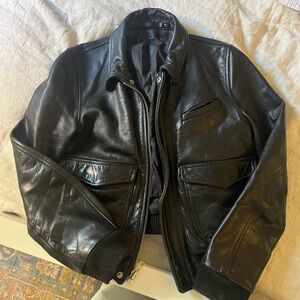 Leather jacket